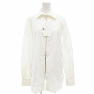 フィービー期 ジップアップシャツ 34 ホワイト