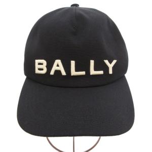 BALLY キャップ 帽子 ロゴ刺繍 イタリア製 /UO GY19