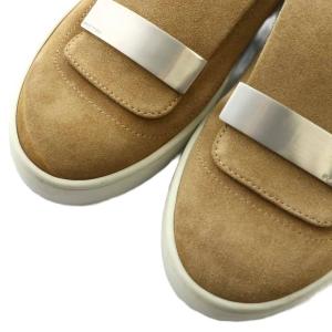 Sergio Rossi SR1 スリッポン スエード 5 ブラウン