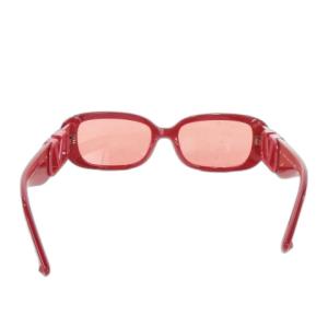 VALENTINO サングラス セルフレーム スクエア Vロゴ 53 18 140 赤 レッドカラーレンズ /MN5 GY19