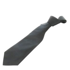 ブラックフォーマル ネクタイ レギュラー シルク 絹 無地 黒 ブラック /CK25 GY19