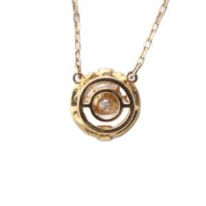 SWAROVSKI ネックレス アクセサリー ペンダント ロゴ ラインストーン ゴールド色 GY19 /MQ