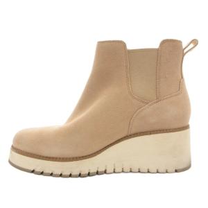 COLE HAAN ZEROGRAND ゼログランド サイドゴア ショートブーツ スエード レザー 本革 8B 25.0 ベージュ