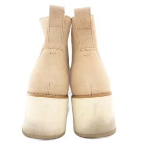 COLE HAAN ZEROGRAND ゼログランド サイドゴア ショートブーツ スエード レザー 本革 8B 25.0 ベージュ