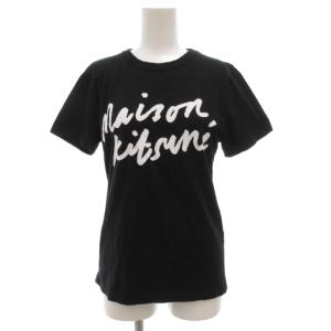 クルーネックTシャツ カットソー 半袖 ロゴ XS 黒 ブラック AW00104KJ0005 /GV GY19