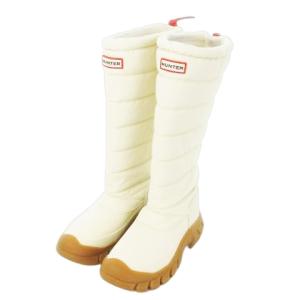 イントレピットトールスノーブーツ ロング フラット ロゴ 22cm 白 ホワイト /AO3 GY19