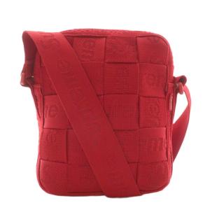 24SS WOVEN SHOULDER BAG レッド