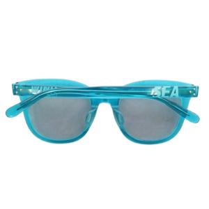 WIND AND SEA × ゾフ Zoff 眼鏡 サングラス セルフレーム ロゴ 5121-145 青 ブルー ZH211G03A