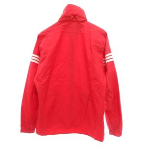 adidas Originals デサント製 80s ヴィンテージ ナイロン ジップアップ ジャケット O 赤 レッド /UO GY01