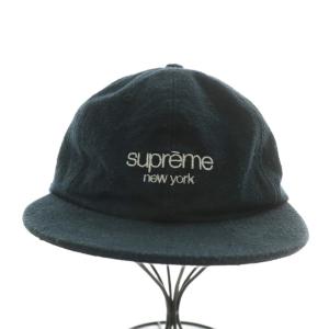 Supreme Napped Canvas Classic Logo 6-Panel