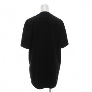 GIVENCHY 美品 Tシャツ カットソー M 刺繍 半袖 黒 ブラック 17F7227668 /AE GY19