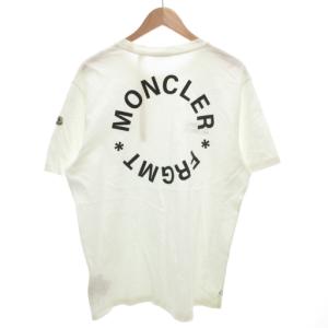 MONCLER GENIUS Fragment Design Rubber Logo Tee