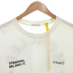 MONCLER GENIUS Fragment Design Rubber Logo Tee