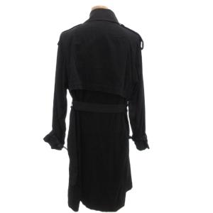 HYSTERIC GLAMOUR 19SS トレンチコート ベルト 切替 ロング F 黒 ブラック /FF GY19