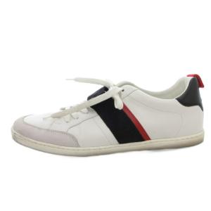 MS1123 ダミエ バンド LVロゴ スニーカー 7 ホワイト