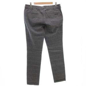 DOLCE&GABBANA パンツ スラックス テーパード 48 グレー グレンチェック /FF GY19