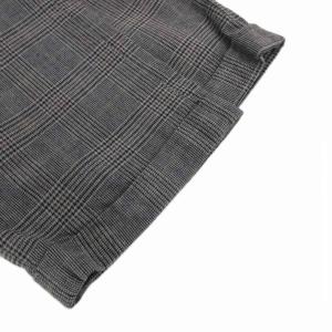 DOLCE&GABBANA パンツ スラックス テーパード 48 グレー グレンチェック /FF GY19