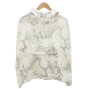 パーカー プルオーバー XS ホワイト カモフラ