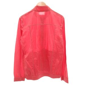DOLCE&GABBANA タグ付き ブルゾン スウィングトップ ジャケット オイル加工  50 赤 レッド /FF GY19