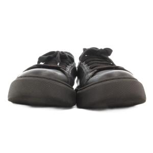 PRADA スニーカー 7 26cm シューズ ローカット ロゴ 黒 ブラック 2EG357 /AE GY19 AA