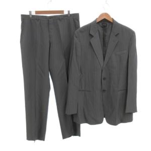 セットアップ スーツ テーラードジャケット パンツ ピンストライプ 54 グレー /JS GY19 AA