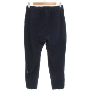lululemon ジョガーパンツ イージー ストレッチ 裾ジップ ナイロン 6 紺 ネイビー /GV GY19