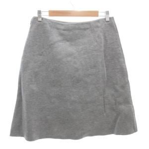 MARNI タグ付き ミニスカート 40 ダンボールニット 台形 グレー /AE GY19