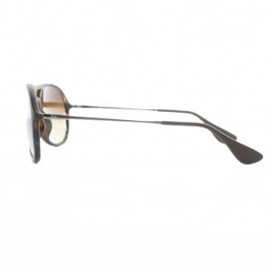 Ray-Ban RB4201-F ALEX サングラス 眼鏡 めがね ロゴ グラデーション ティアドロップ 5916 茶