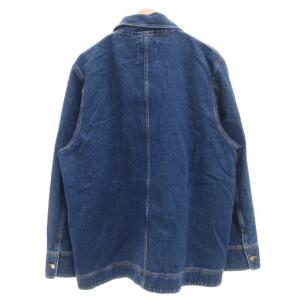 COS カバーオールチョアジャケット オーバーサイズ デニム XL インディゴブルー /GV GY19