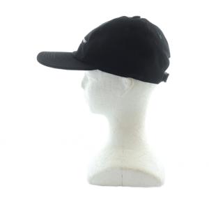 STELLA McCARTNEY 23SS ベースボールキャップ 帽子 キャンバス ロゴ 59 黒 ブラック 570194 WP0023