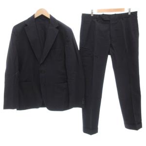 TOMORROWLAND別注 セットアップ スーツ ジャケット パンツ 背抜き シングル センタープレス