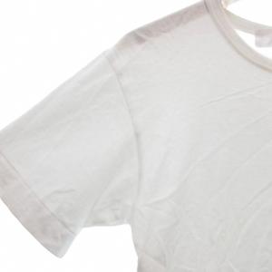 PLAY Comme des Garçons Tシャツ M 半袖 クルーネック ハートロゴ 刺繍 白 ホワイト AD2022 /AE GY19
