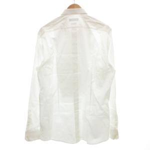DOLCE&GABBANA タグ付き ゴールドライン GOLD ワイシャツ ドレスシャツ 43 白 ホワイト ピンタック 長袖 /GV