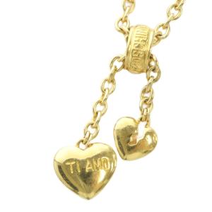 Ti amo ネックレス アクセサリー ペンダント ハート ゴールド色 GY19 /MQ