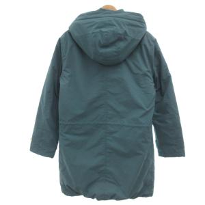 FRED PERRY モッズコート ステンカラー 裏地ボア ロゴ 青 ターコイズブルー F2444 /JS GY01