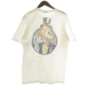 Ace Pigment Dyed T-shirt Tシャツ カットソー 半袖 クルーネック バックプリント
