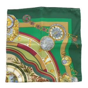HERMES カレ90 parmi les fleurs je compte les heures 花の中で過ごす時間
