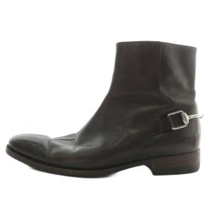 GUCCI ショートブーツ 40 ブラウン 204398