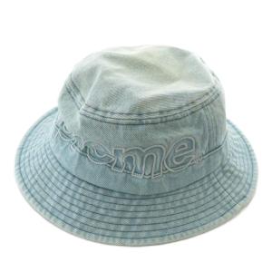 23SS Outline Crusher Denim Hat