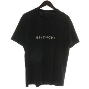 Tシャツ リバースロゴ プリント L ブラック 8M71653Y6B
