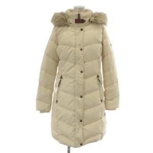 ダウンコート フェイクファー XS ホワイト 24658