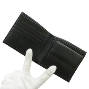 PRIMA CLASSE PRIMACLASSE 財布 二つ折り PVC レザー 地図柄 総柄 黒 ブラック /XZ GY19