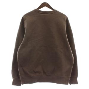 Supreme 22AW ボックスロゴ クルーネック トレーナー M ブラウン