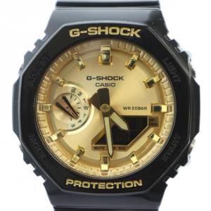 腕時計 ウォッチ デジタル クォーツ ロゴ 黒 ブラック GA-2100GB-1AFJ GY12 /MQ