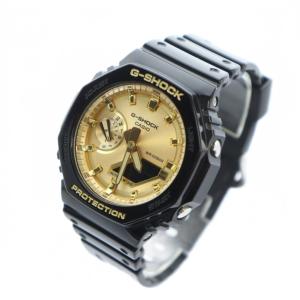 CASIO G-SHOCK 腕時計 ウォッチ デジタル クォーツ ロゴ 黒 ブラック GA-2100GB-1AFJ GY12 /MQ
