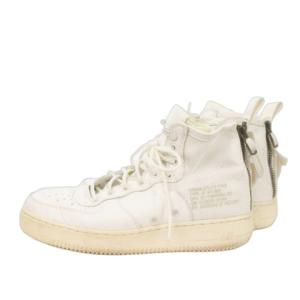 SF Air Force 1 Mid ハイカットスニーカー 27cm ホワイト