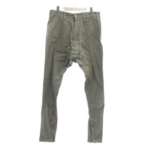 シームドクロッチ スキニー ストレッチ デニム サルエルパンツ ジップフライ 1 S グレー 607PAM5