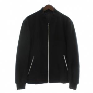 ジャケット ジップアップ M ブラック