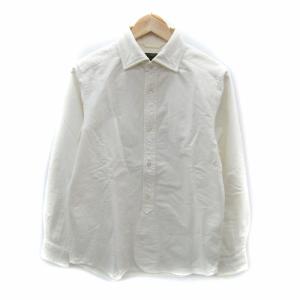 BRITISH OFFICERS SHIRT オックスフォードシャツ カジュアルシャツ 長袖 無地 46
