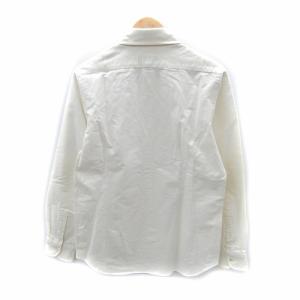 Nigel Cabourn BRITISH OFFICERS SHIRT オックスフォードシャツ カジュアルシャツ 長袖 無地 46